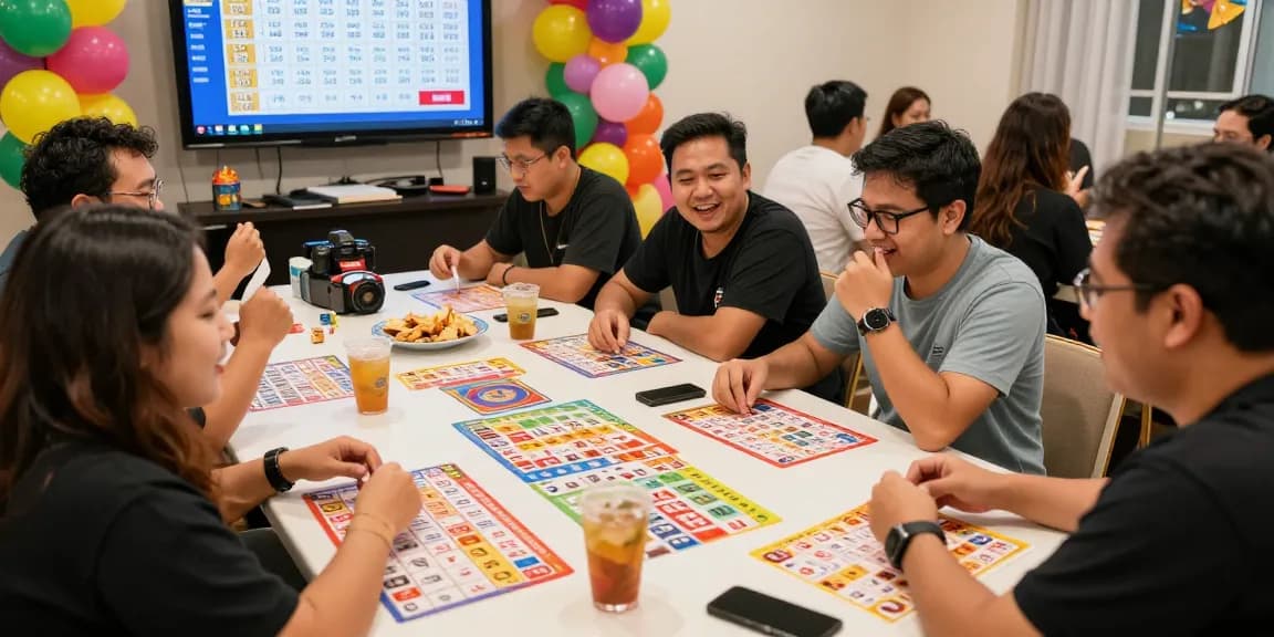 https://honda555.net/ komunitas bermain Togel di suasana ceria bersama, meriah dengan kartu dan makanan.