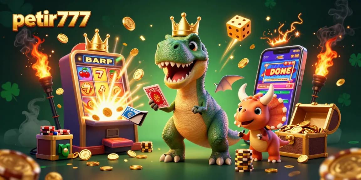 Engage with petir777 at this vibrant virtual casino, featuring dynamic characters and exciting gaming elements.
