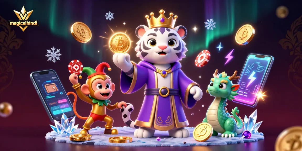 Experience magicalhindi's lively casino scene with colorful characters and dynamic gaming elements.