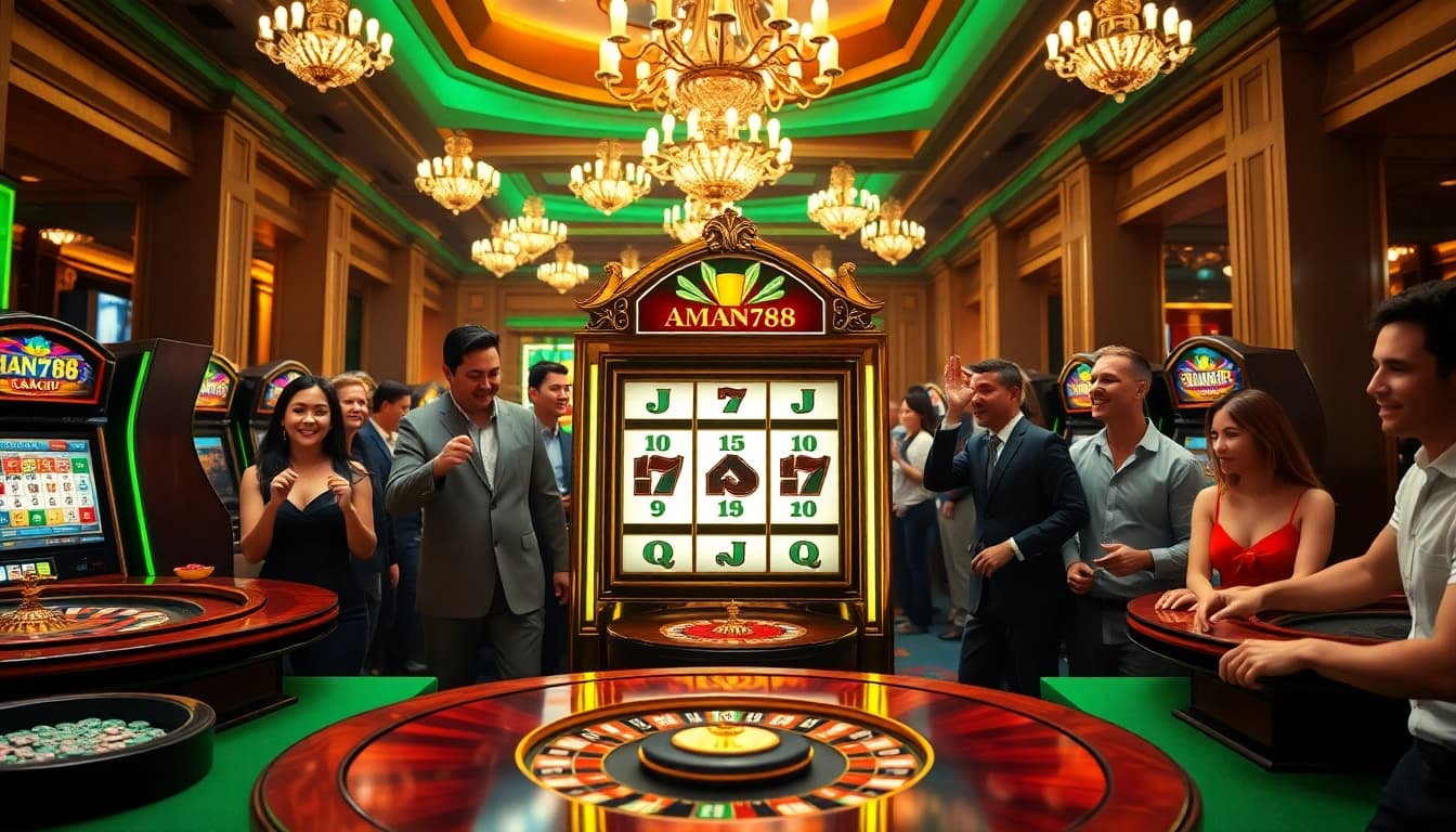Berinteraksi dengan mesin slot gacor AMAN788 untuk mengamankan bonus harian dan jackpot.