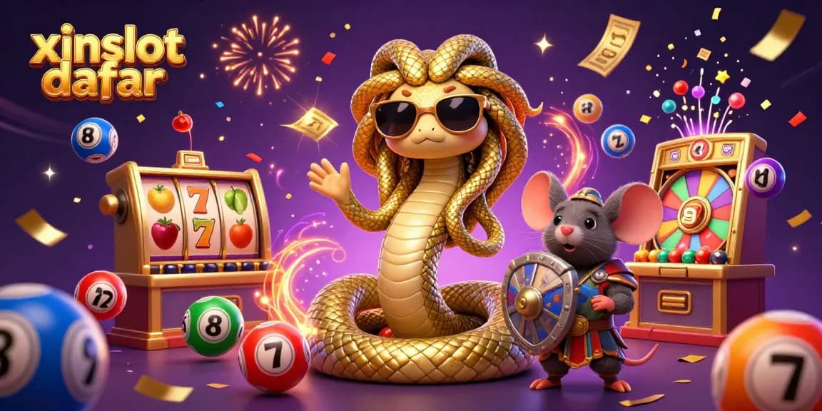 Engage with exciting gameplay at xinslot daftar, featuring lottery elements and playful characters.