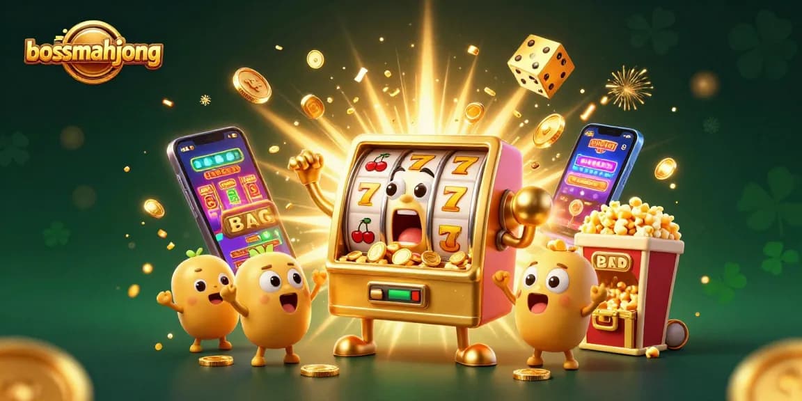 Permainan bossmahjong yang seru dengan mesin slot berlimpah koin dan interaksi penuh energi.