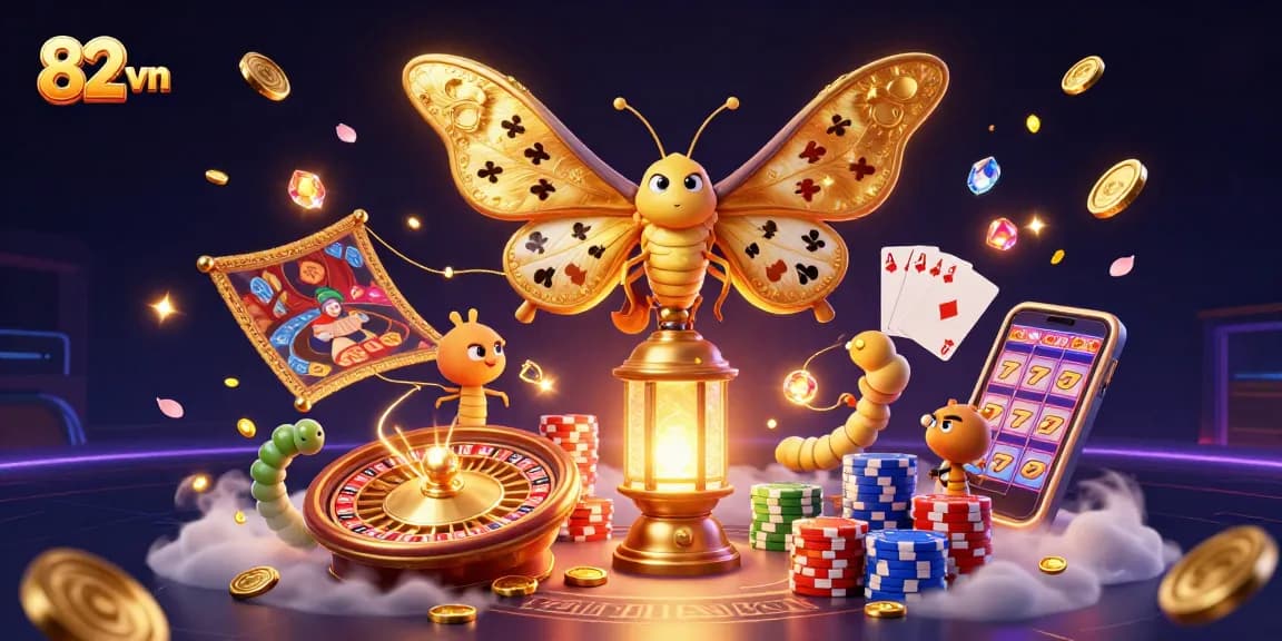 Experience thrilling gaming adventures at 82 vn with captivating casino scenes and vibrant graphics.