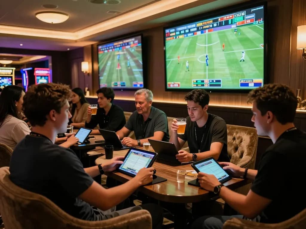 Watch sports live and place bets at https://xi88.global/ in a premium sports betting lounge atmosphere