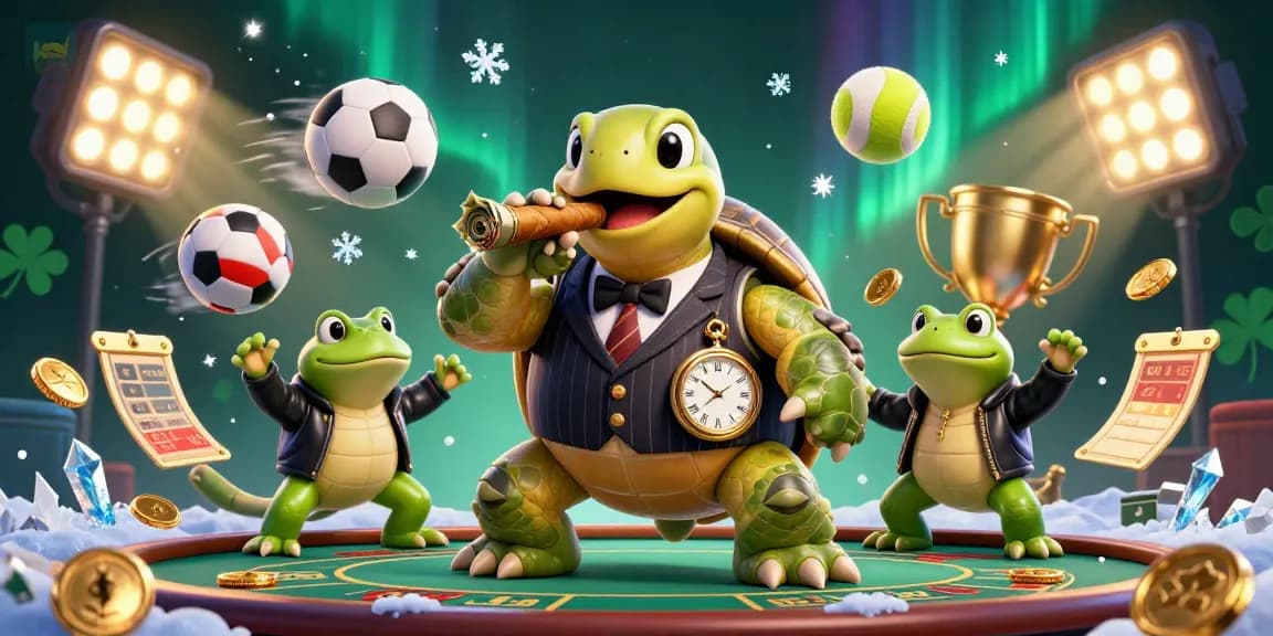 Engage with shbet’s dynamic casino scene featuring a mobster turtle and bullfrog enforcers.