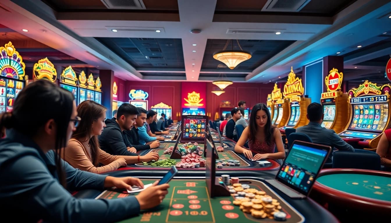 Experience the excitement of online gambling at https://b52clubn.com/ with vibrant games and engaging players.