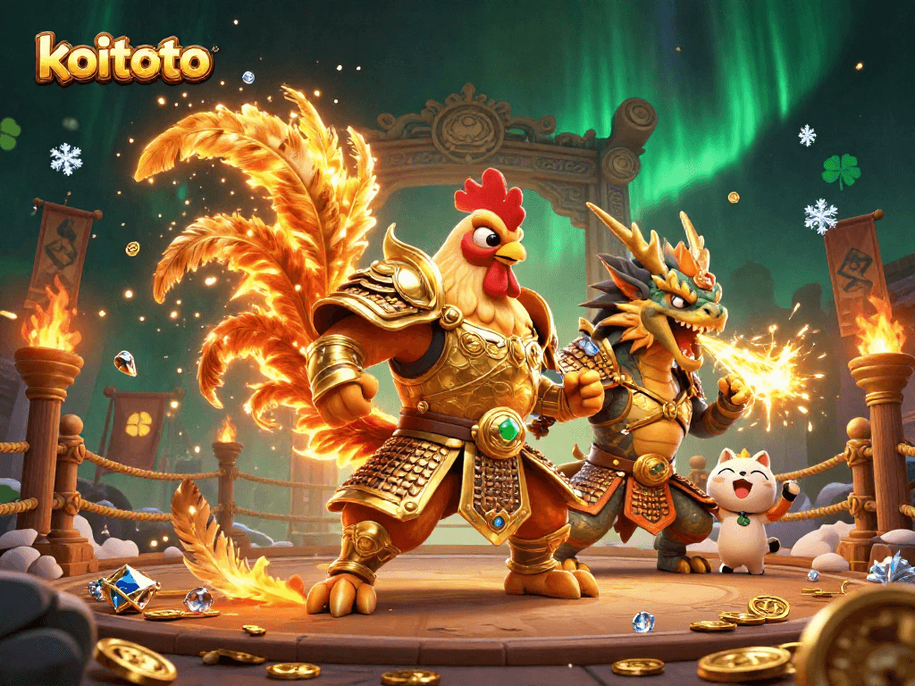 Koitoto menawarkan game slot gacor yang menarik dengan peluang menang yang tinggi pada tampilan grafik 3D yang dinamis.