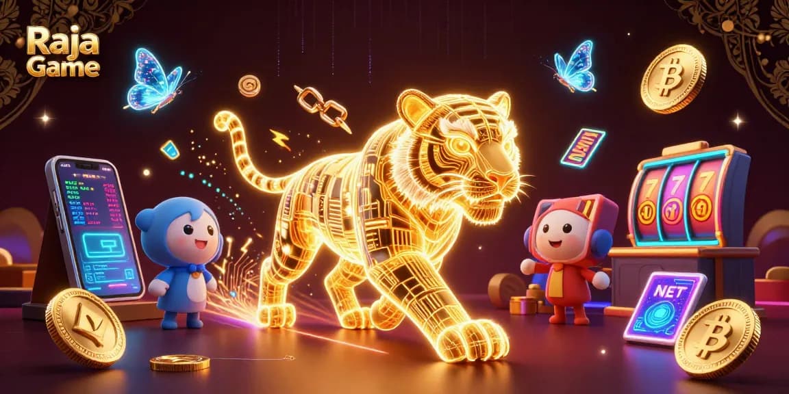 Spin the reels and win rewards with Raja Game's energy-fueled digital casino experience!