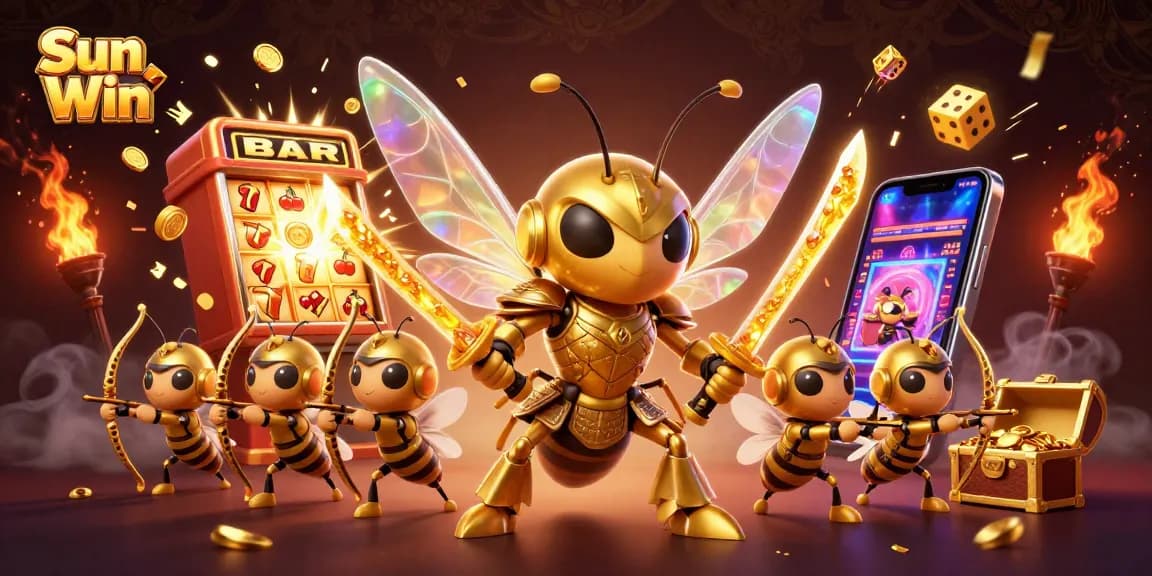 Sun Win's exciting casino world unfolds with dynamic slot machines and vibrant prizes.