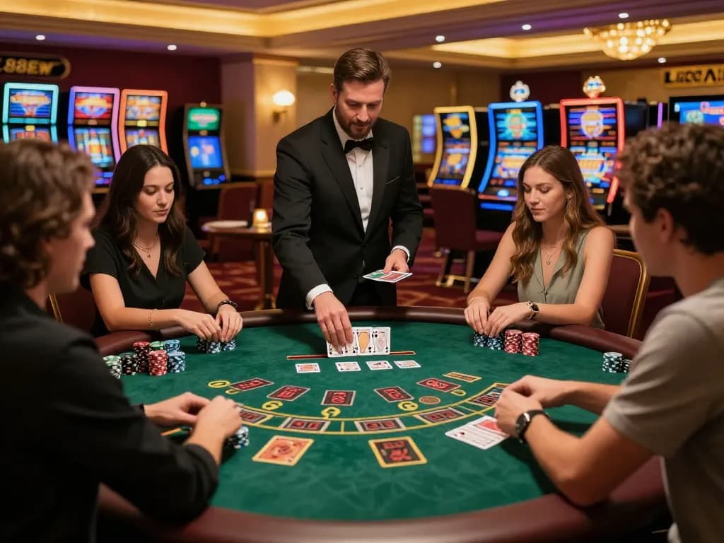 Players at 888New enjoy interactive blackjack gameplay, maximizing their strategic betting.