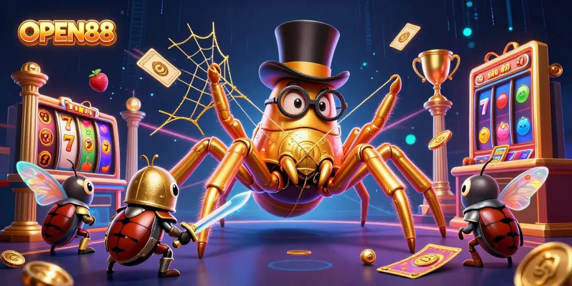 Engage in thrilling gameplay at OPEN88 with slot reels and rich visuals creating excitement.