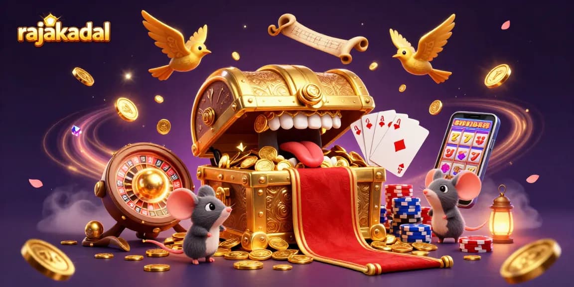 Mainkan rajakadal dengan kegembiraan dari harta karun slot yang berpadu dengan elemen kasino