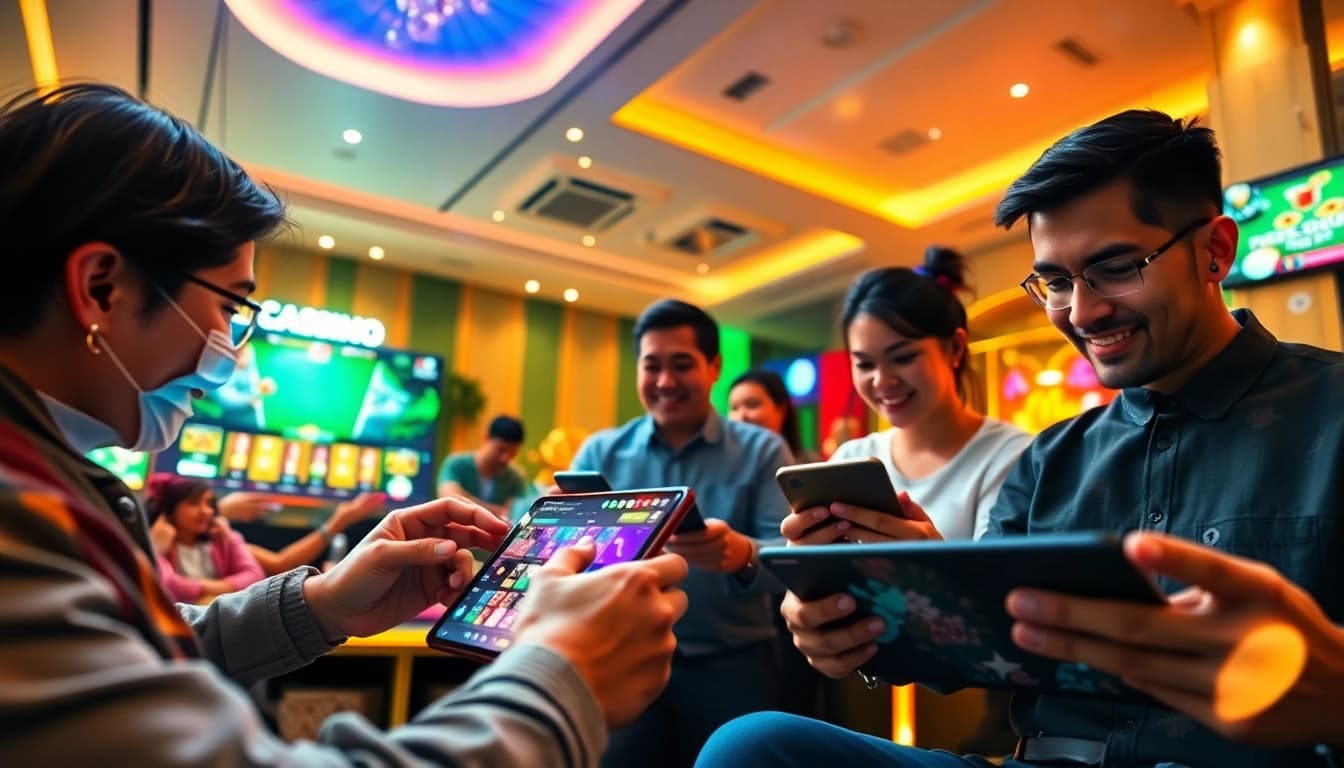 Engaging online gambling experience at MM88 with vibrant digital casino games.