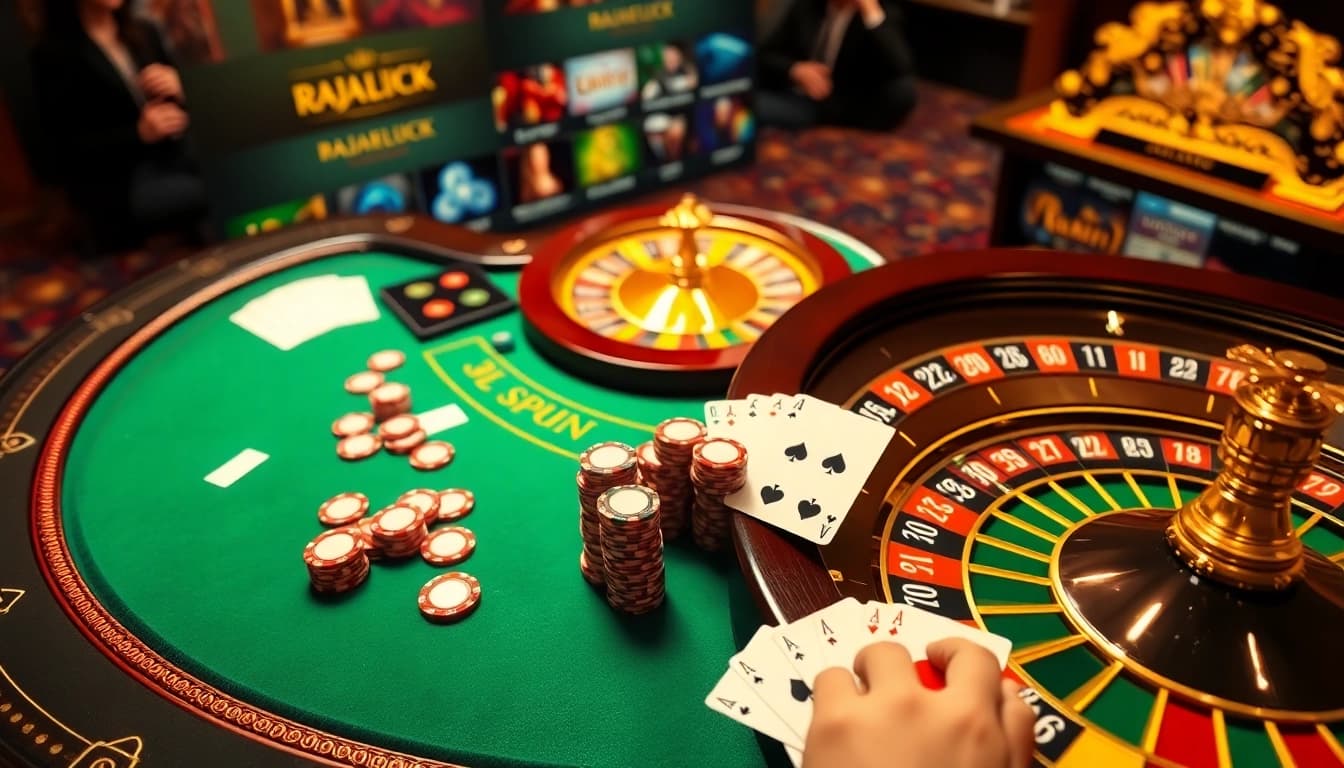 Experience the thrilling games of raja luck at our luxurious casino with exciting betting options.