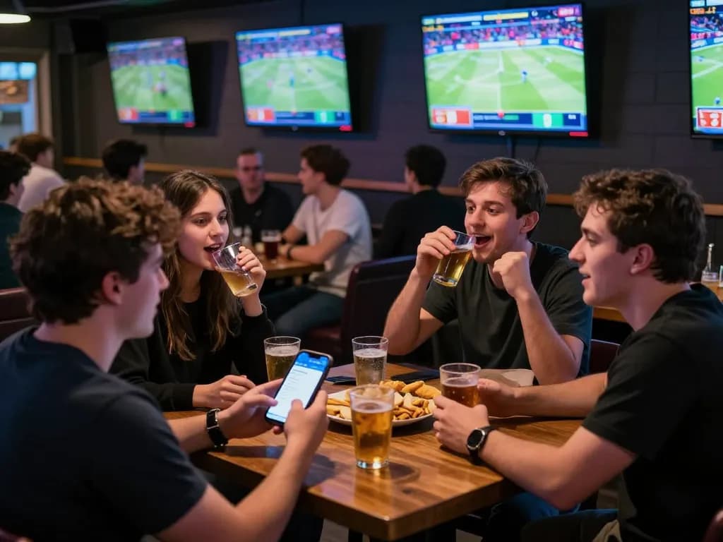 Experience the excitement of live sports betting at Luck8's vibrant sports bar scene.