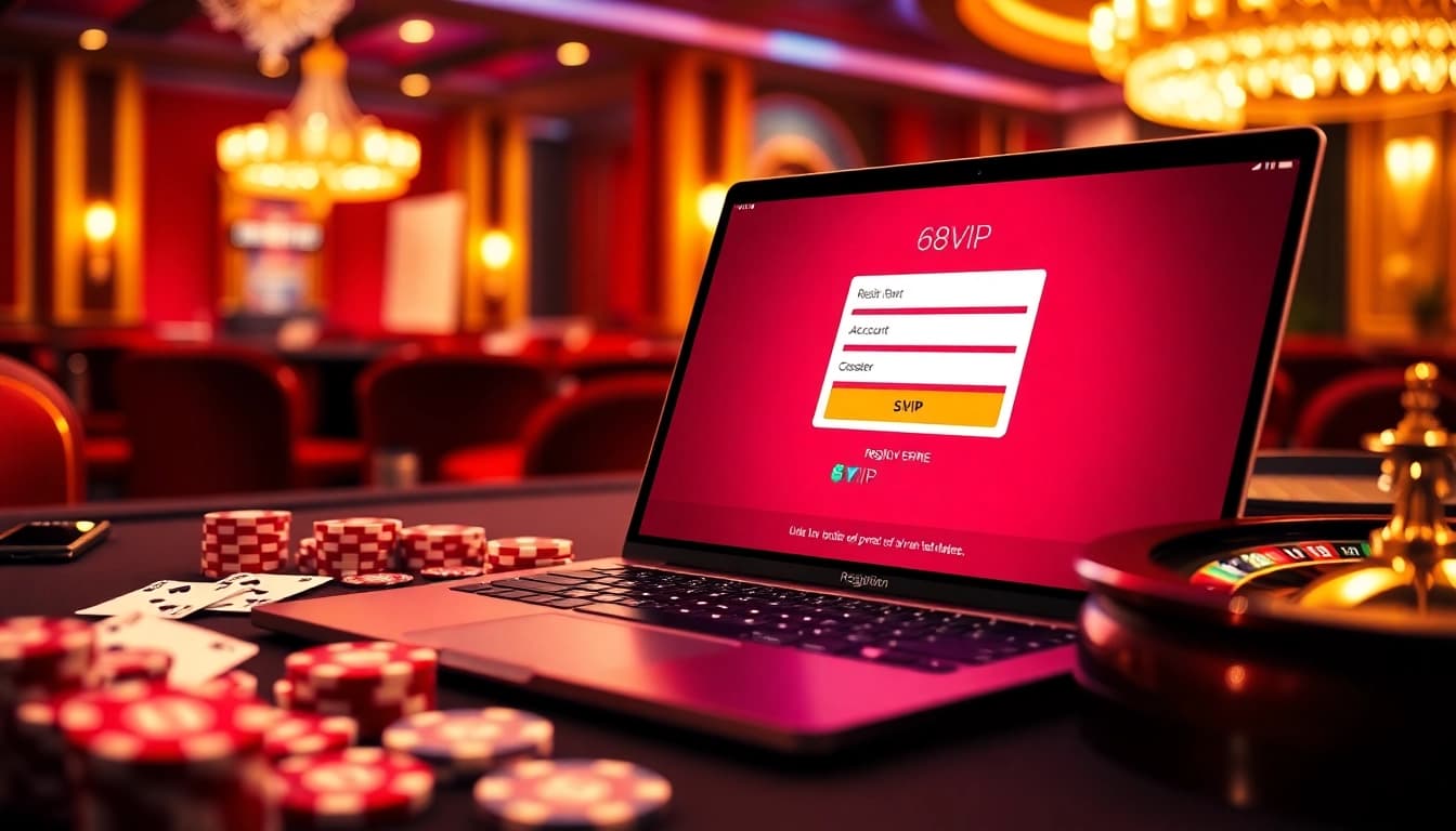 Register for Đăng Ký Nhà Cái 68VIP and enhance your online gambling experience with excitement.