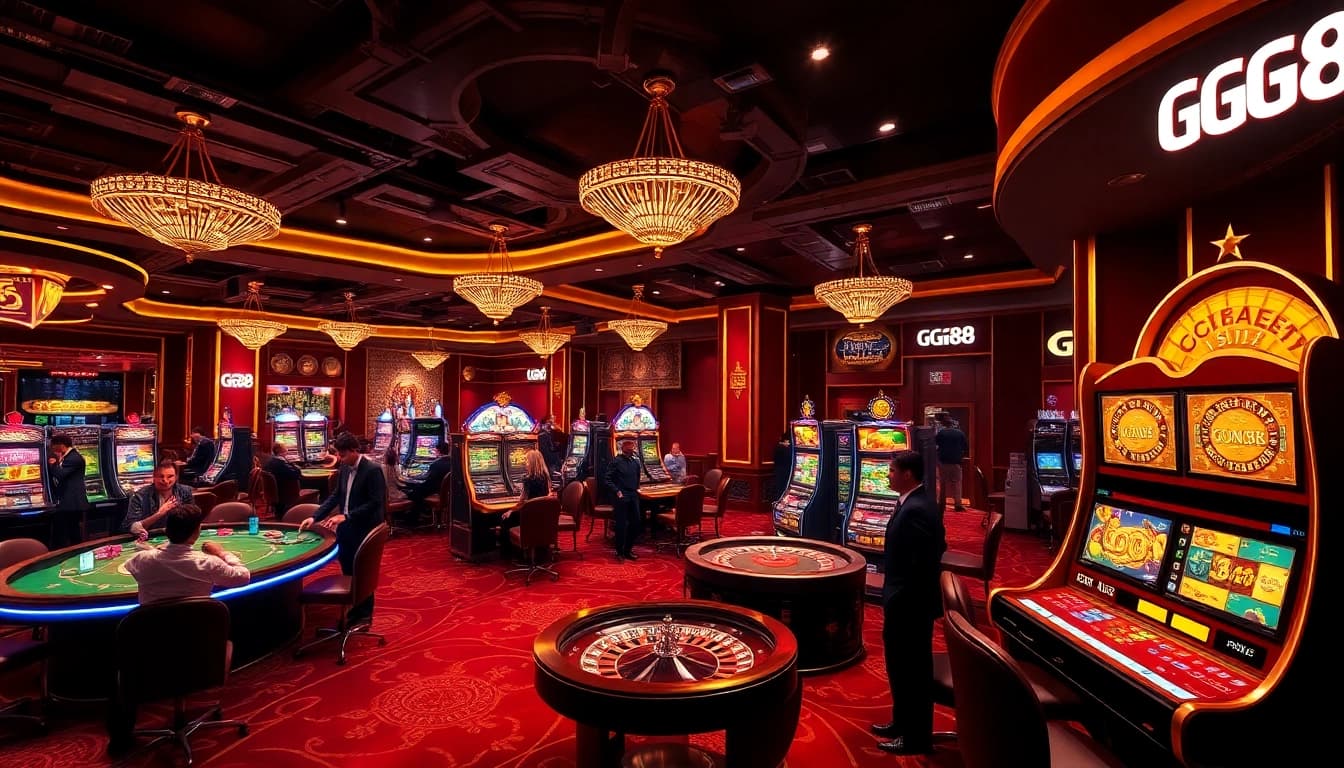 Experience the exciting world of gambling at GG88 with vibrant casino action and winning moments.