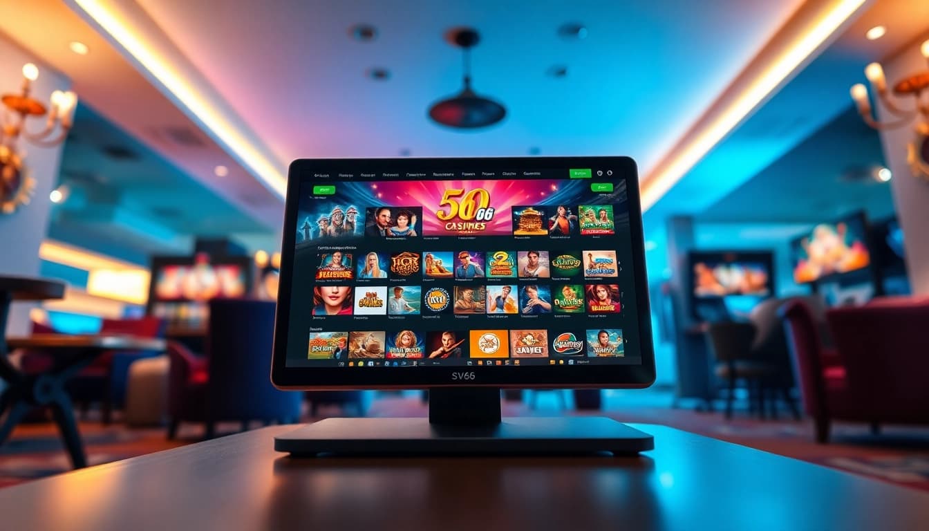 Experience SV66, the top online gaming platform, featuring an array of exciting casino games in a luxurious setting.