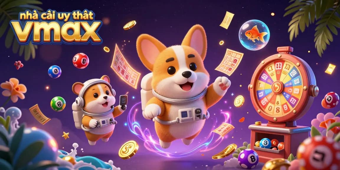 Bet with confidence at nhà cái uy tín Vmax in a vibrant 3D gaming universe.