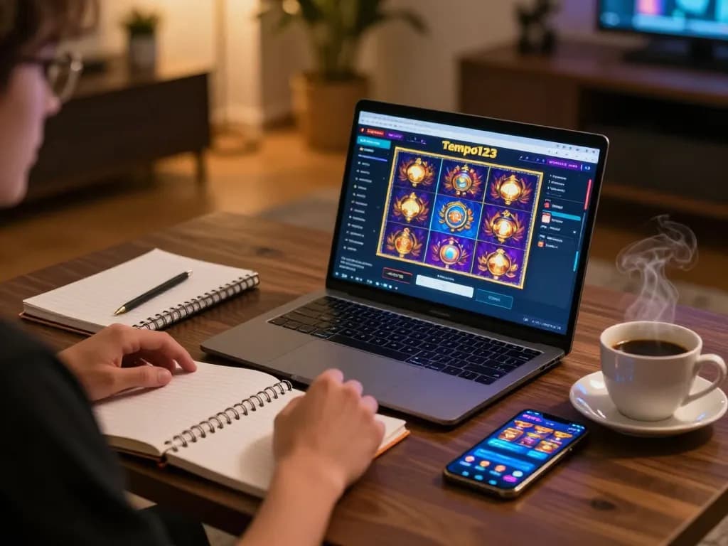 Terlibat dalam login Tempo123 sambil menikmati permainan slot online di suasana yang nyaman