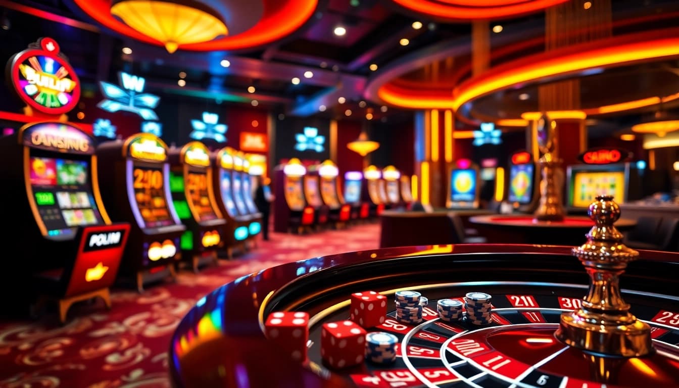 Engage with games at https://luckywin.fan/ featuring vibrant casino tables and exciting slot machines.