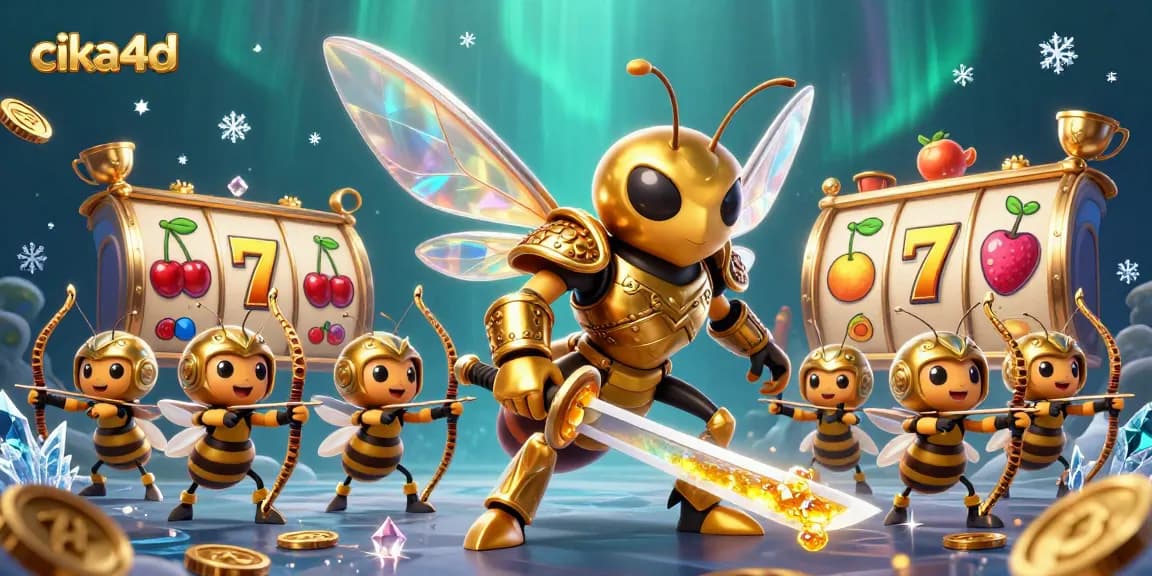 Experience thrilling slots with cika4d featuring golden hornet in action for premium gameplay.