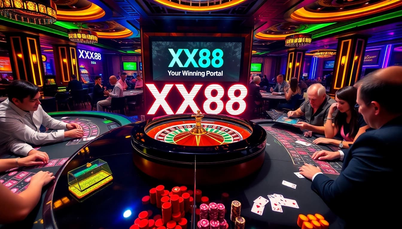 Experience thrilling casino games at https://xx88.us/ with vibrant tables and high stakes excitement.