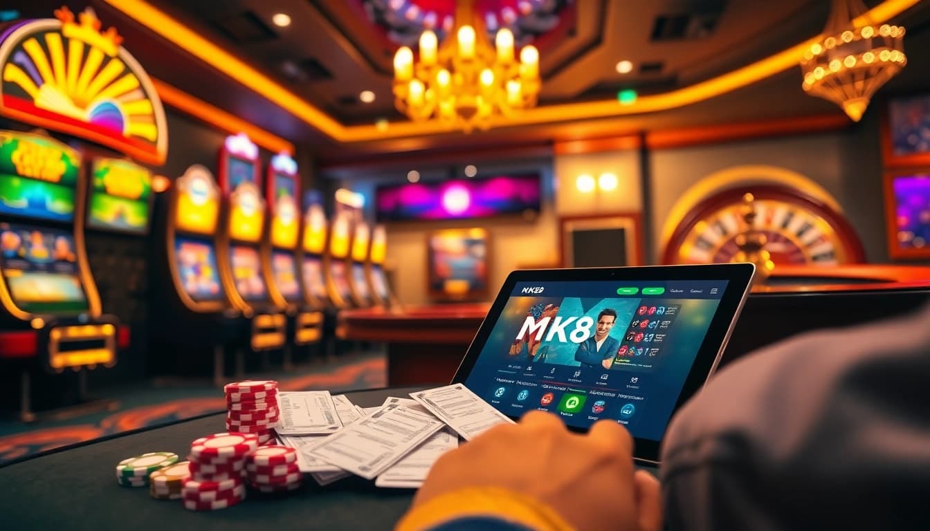 Experience the excitement of online betting at https://mk8th.net/ with vibrant slots and elegant roulette.