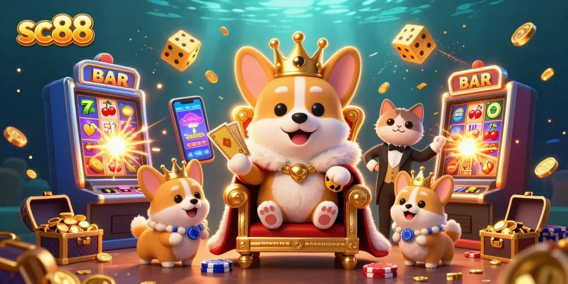 Experience the thrilling sc88 casino atmosphere with vibrant characters and explosive jackpot elements.