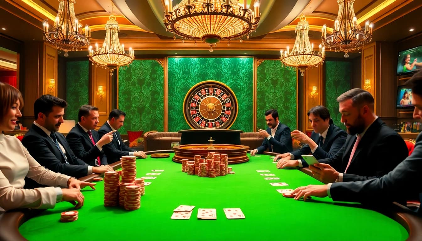 Experience the excitement of betting at 888NEW's luxurious casino tables.