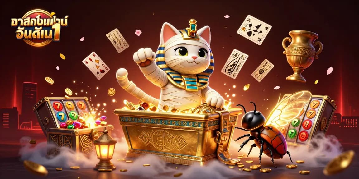 เล่นเกมกับคาสิโนออนไลน์อันดับ1 พร้อมประสบการณ์การเล่นที่ตื่นเต้นและโบนัสมูลค่าสูง