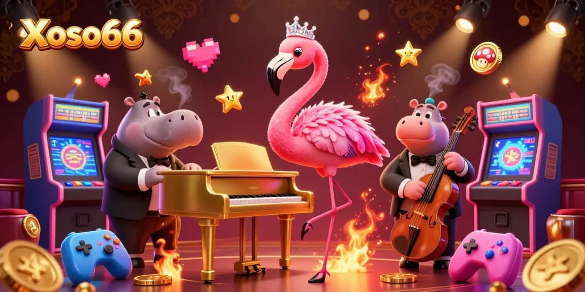 Xoso66 invites players to engage in thrilling online lottery action with vibrant characters and dynamic gaming elements.