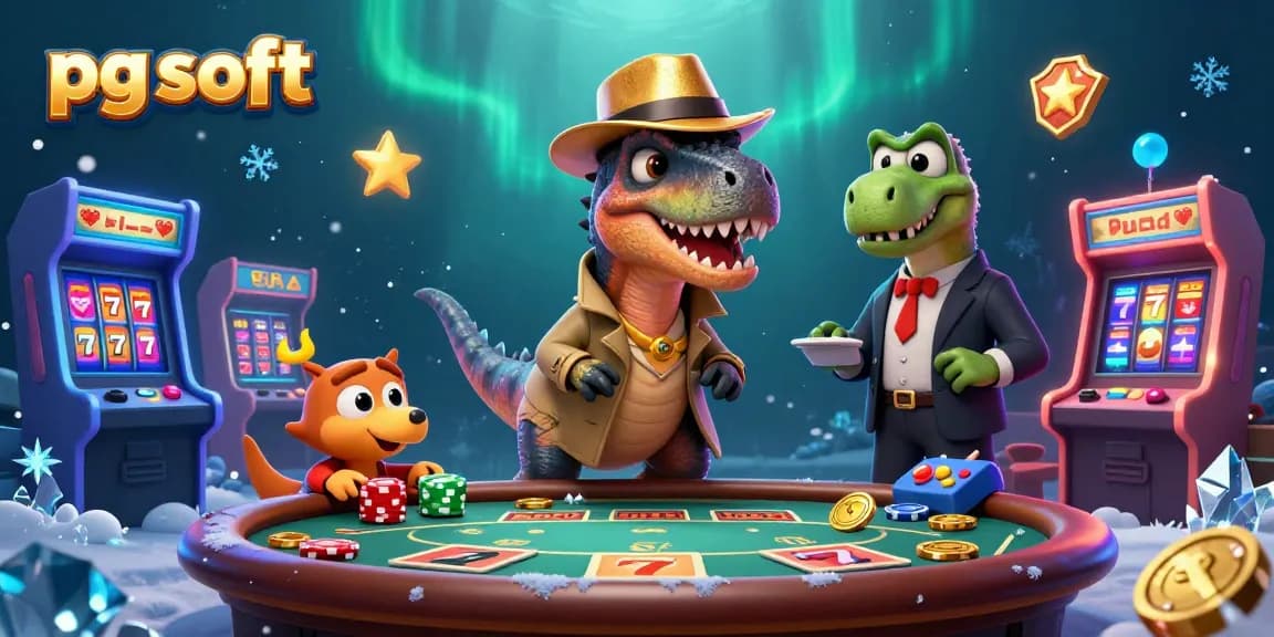 Encourage winning strategies with pg soft at a vibrant blackjack table in a lively casino scene.