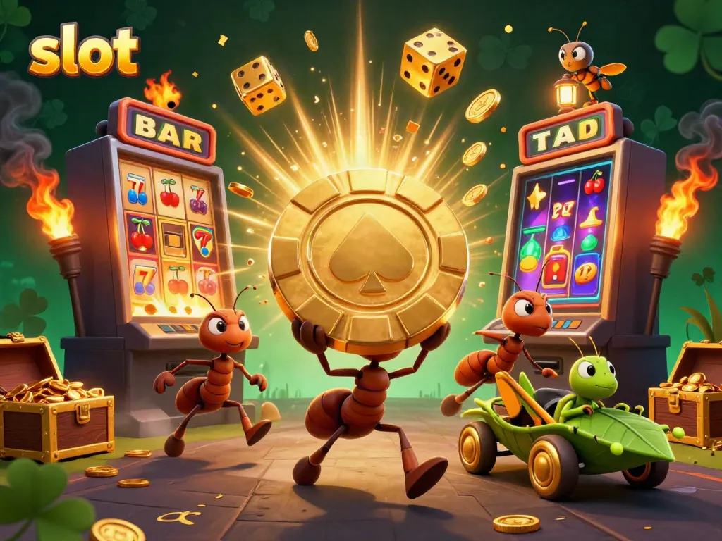 Menangkan permainan slot gacor dengan jackpot imersif dan karakter menarik dalam ilustrasi ceria.