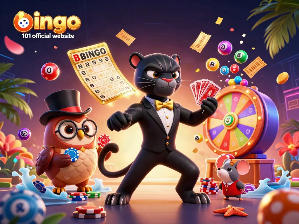 Join the fun on the bingo 101 official website, where colorful lottery balls and engaging gameplay await!