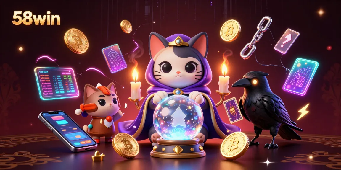 Engage with thrilling 58win gaming moments, featuring mystical characters and crypto-infused action.