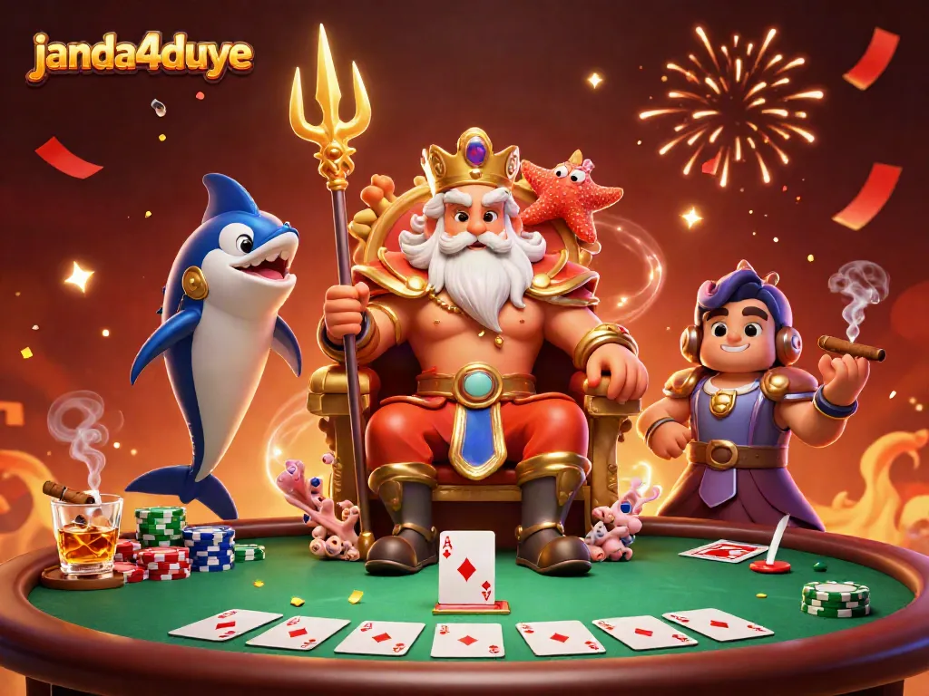 janda4duye dapatkan pengalaman bermain dengan raja laut dan elemen poker yang menarik