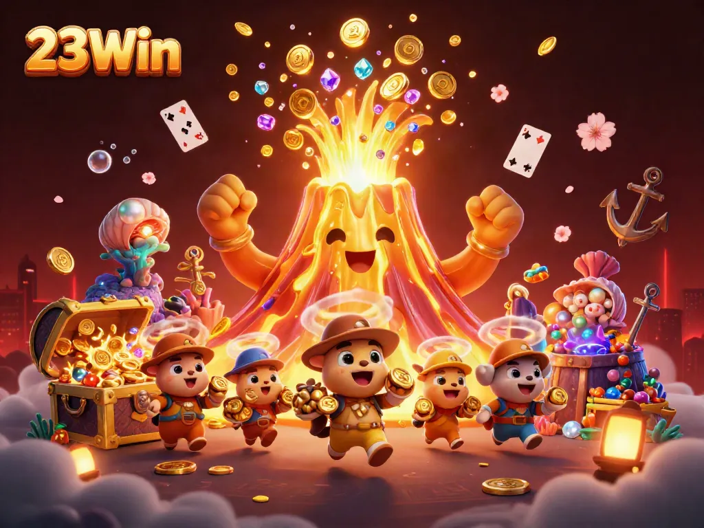 Experience thrilling wins at 23Win through an exciting 3D casino adventure!