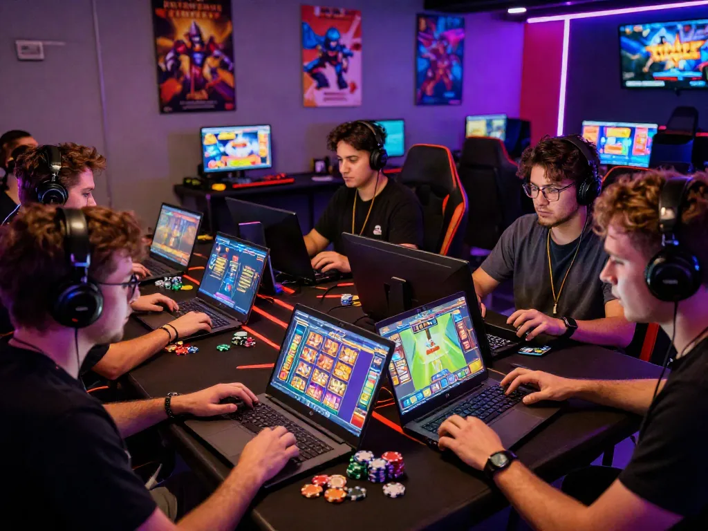 Pengalaman bermain slot online royal288 dengan pemain fokus di berbagai perangkat gaming.