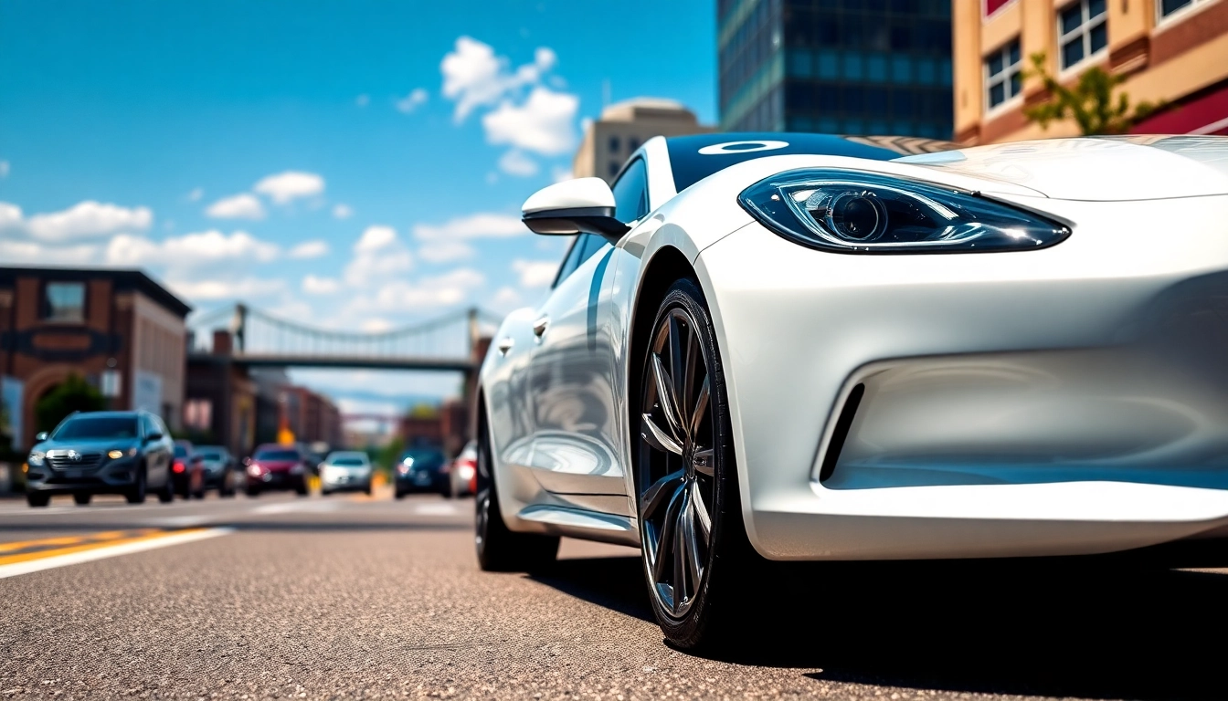Enhance your vehicle's shine and protection with PPF Chattanooga on a vibrant car.