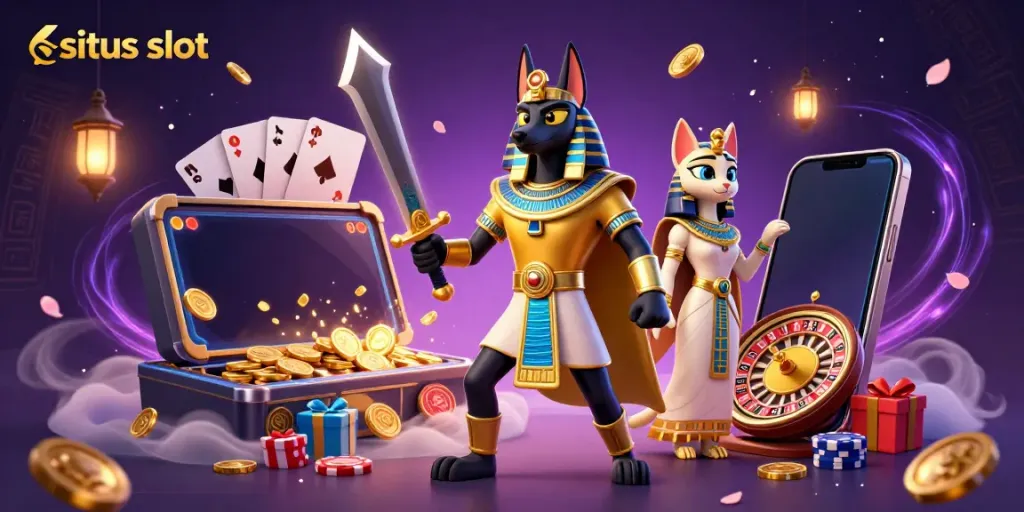 Menggali keseruan pada situs slot melalui ilustrasi 3D yang memikat dan penuh aksi.