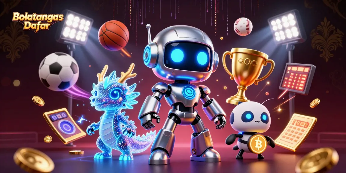 Experience Bolatangkas Daftar with this vibrant, action-packed 3D casino illustration.