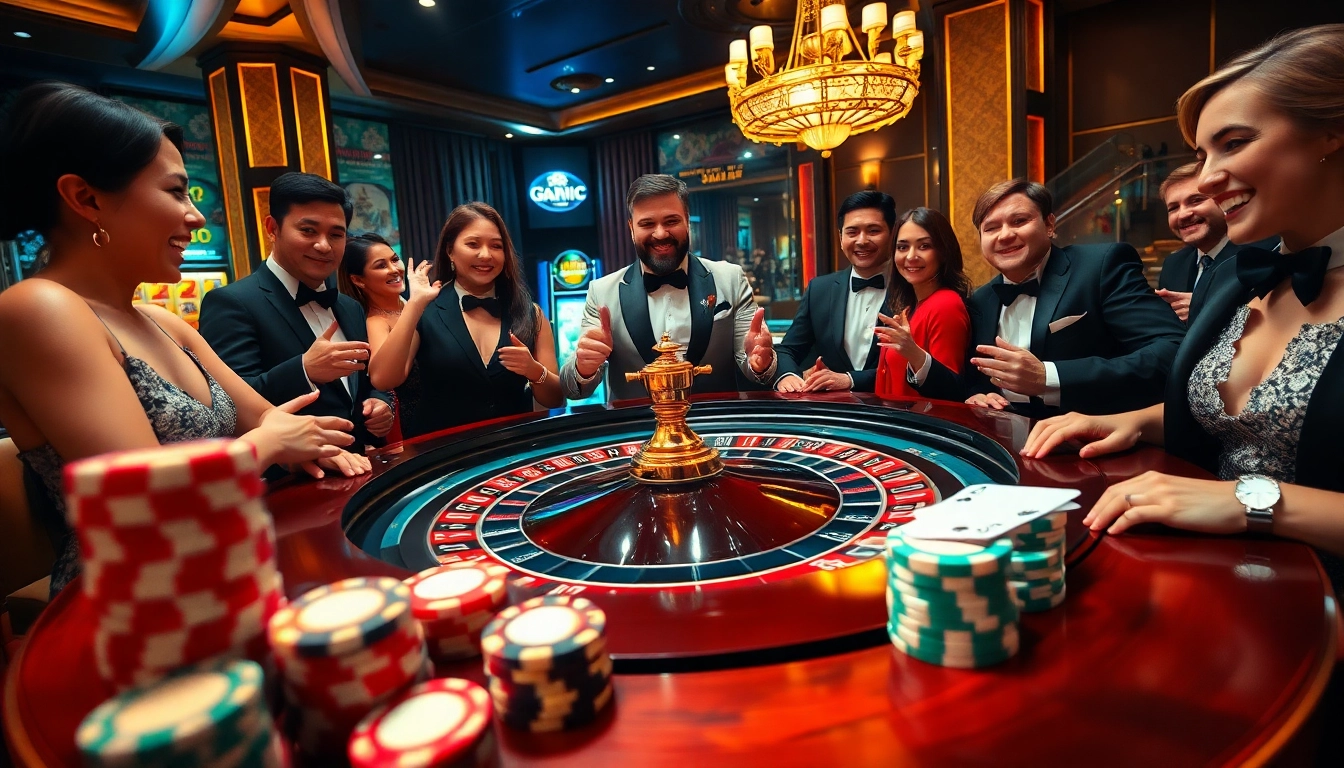 Players experience the thrill of winning at a roulette table highlighted in the gemwin blog