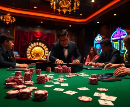 Experience thrilling gameplay at https://www.eejl88888.com/ with a lively casino atmosphere and exciting poker action.