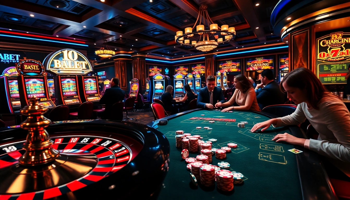 Experience the thrill of high-stakes gambling at https://thabet.vegas/ with vibrant casino visuals, roulette, and poker action.