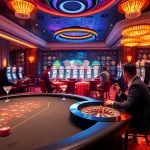 Experience the excitement of XX88 with vibrant poker tables and engaging slot machines.
