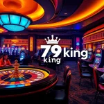 Engaged players strategizing at the 79 king roulette table in a luxurious casino atmosphere.
