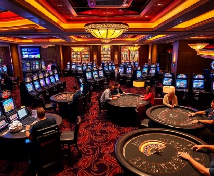 Experience thrilling gaming excitement at pub88 with vibrant tables and professional dealers.