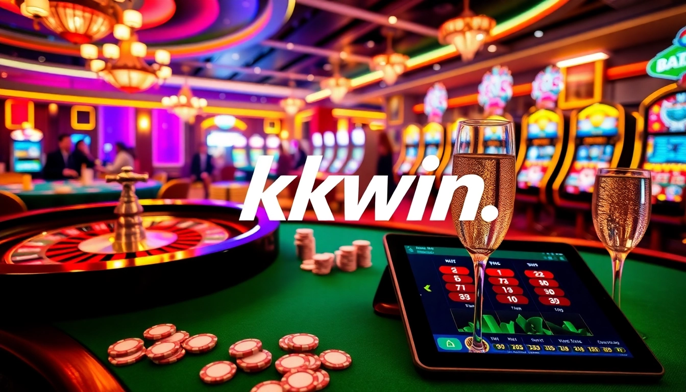 Experience the excitement of kkwin casino with vibrant slot machines and engaging table games.