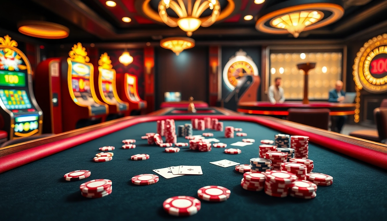 Experience high-stakes gaming at https://www.jl55.one/ with vibrant casino action, poker chips, and roulette excitement.